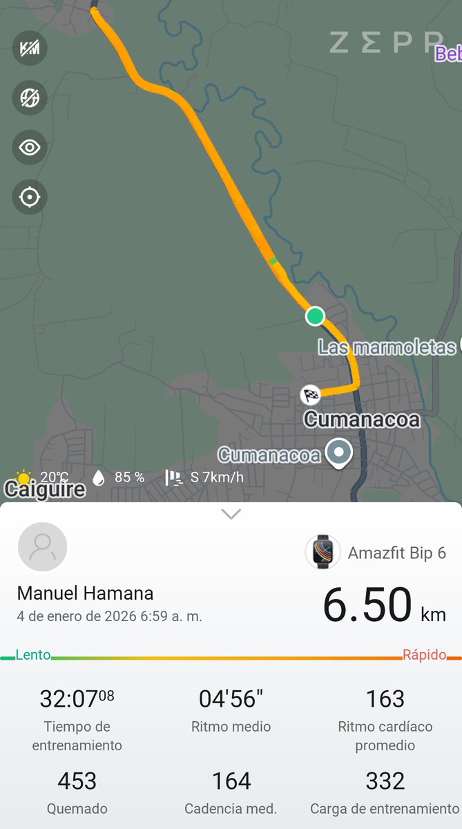 ManuHDev's tweet photo. Prueba de 5k con record personal en 3k y 5k! 💪🙏🏃🏽‍♂️💓💖🥇 https://t.co/waJ9wuDnCU