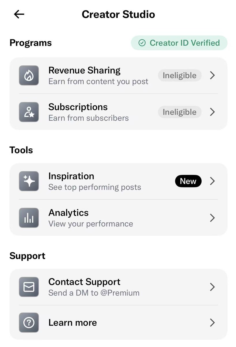 SeptemberTF4's tweet image. 创作者认证 2026.1.4     亲测刚过教程分享

卡了两天终于通过了，能踩的坑基本都踩了。大伙如果有疑难杂症可以在下方回复。感谢卡卡老师的教程贴。

需要准备的工具如下：

苹果手机

最新版本的X

小火箭（ Shadowrocket ）  选择美国节点
第二个全局路由记得改成代理

推特蓝勾（P或者P+都可以）…