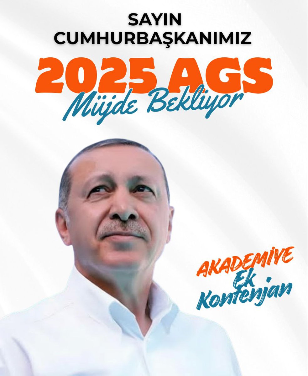 2025 AGS’de 383 bin aday varken 10 bin atama kabul edilemez. Eğitim için ek kontenjan ve Adil dağılım şarttır.
<a href="/RTErdogan/">Recep Tayyip Erdoğan</a> <a href="/dbdevletbahceli/">Devlet Bahçeli</a> <a href="/memetsimsek/">Mehmet Simsek</a> <a href="/Yusuf__Tekin/">Yusuf Tekin</a> <a href="/_cevdetyilmaz/">Cevdet Yılmaz</a>
#CBAgs20BineOnay