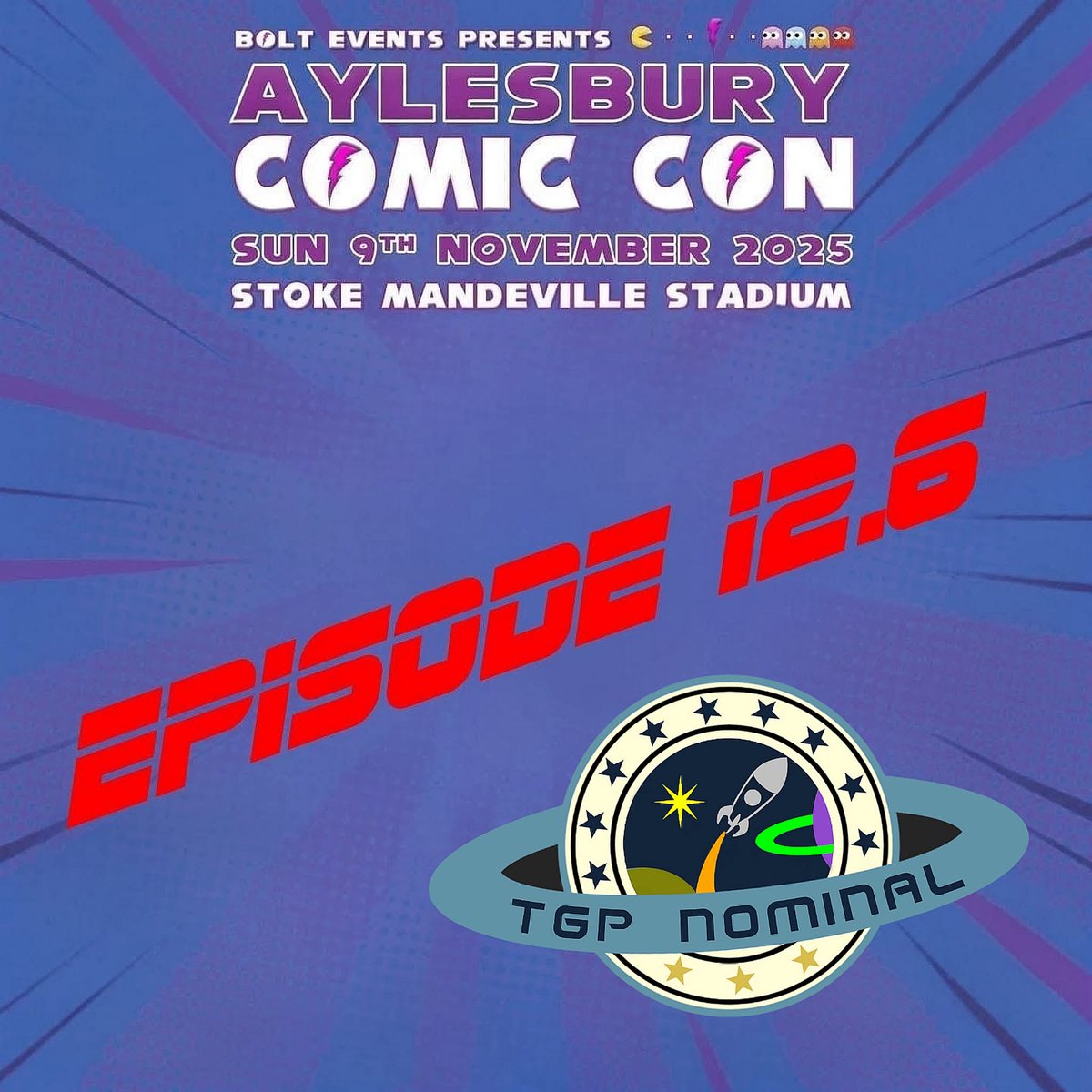 Happy New Year! &amp; wecome to the first <a href="/TGP_NOMINAL/">TGP Nominal Podcast</a> #Podcast launched into The #Podisphere for 2026.

Back in November, we were invited to #AylesburyComicCon Winter Edition 2025.

So, we took a Road Trip to #StokeMandevilleStadium for the event.

Visit:tgpnominal.weebly.com/podcasts/tgp-n…