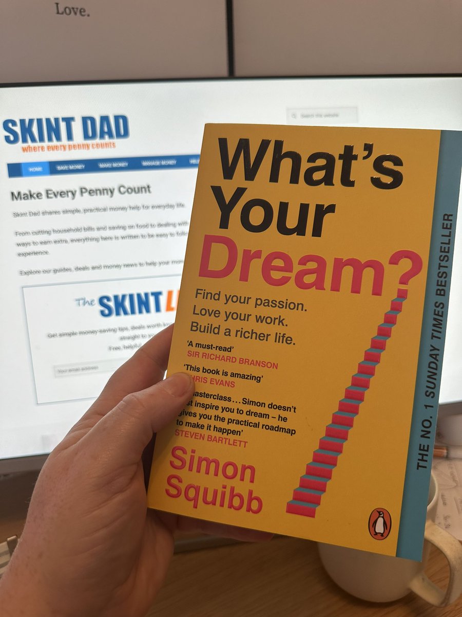 SkintDad's tweet photo. @simonsquibb Just finished your new book and the challenge at the end really landed with me.
Help someone today. Do it again tomorrow. Expect nothing back.
Starting my #TakeFour today with our Skint Dad community. https://t.co/u5RasCuWF6