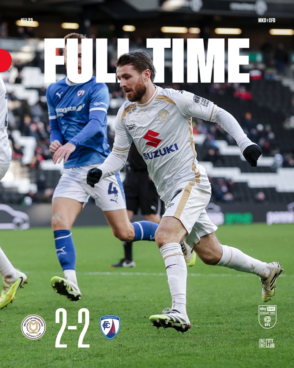 Full-Time ⏹️ 

#MKDCFD 2-2 | #COYD
