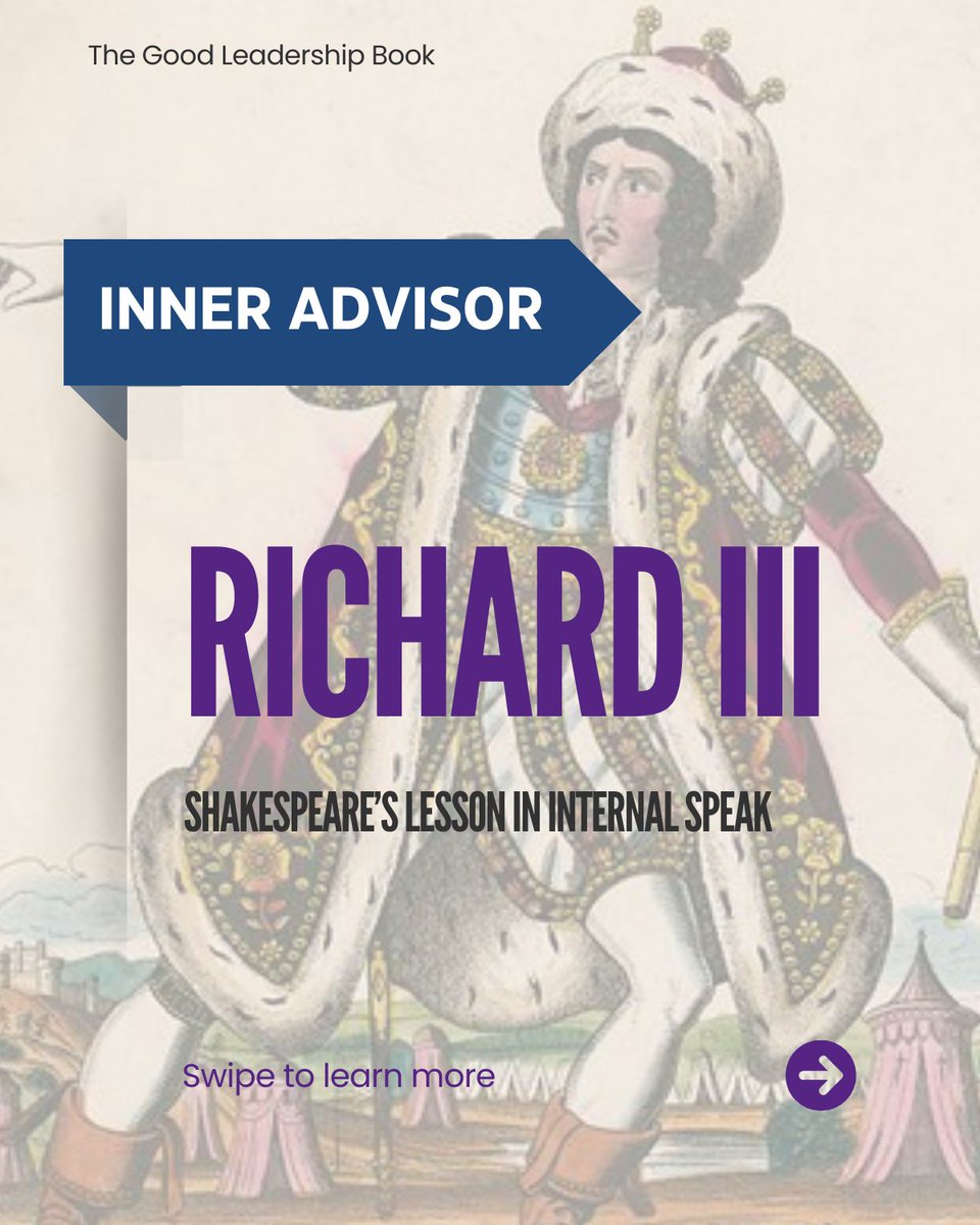 GoodLeadershipB's tweet photo. Leadership means knowing which inner voice to follow.

📖 https://t.co/TdFr6kLYko

#GoodLeadership #Decisions #RichardIII https://t.co/jhM4Mzz1RH