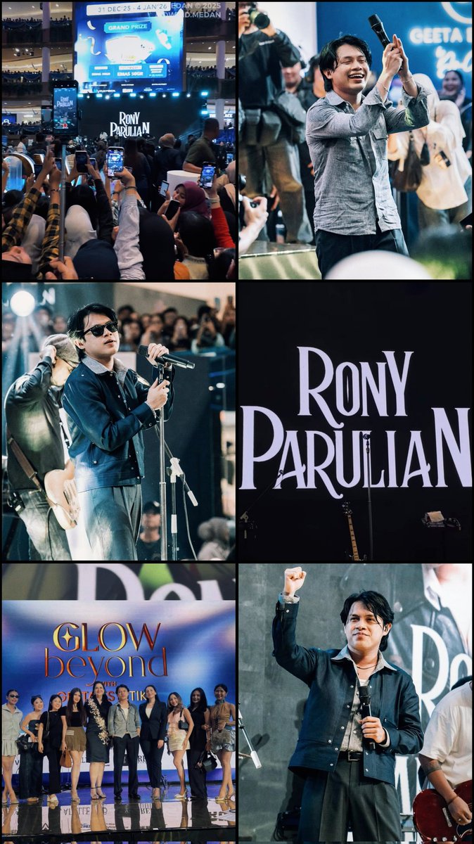 Rony Parulian at Glow Beyond with Geeta Estetika