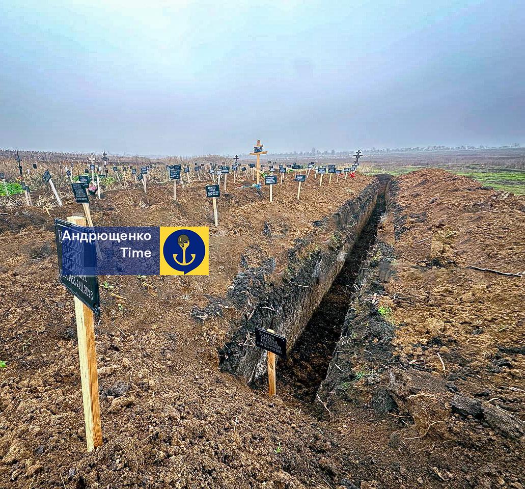 New mass graves of unidentified people are appearing in Mariupol. A new wave of exhumations is linked to russia's ongoing housing construction — meant to accommodate illegal settlers brought into the city. Also, the mortality rate in Mariupol is high too.

It terrifies me to