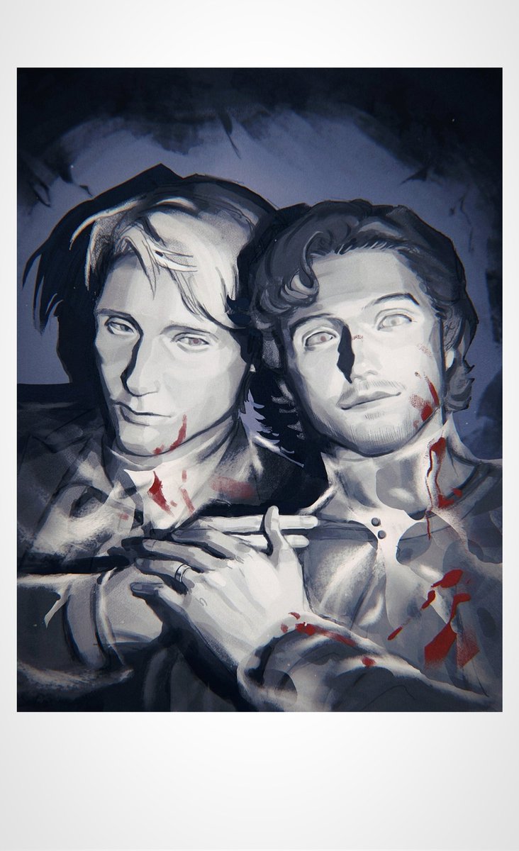 #Hannibal
#Hannigram
一个旧图重绘🥹