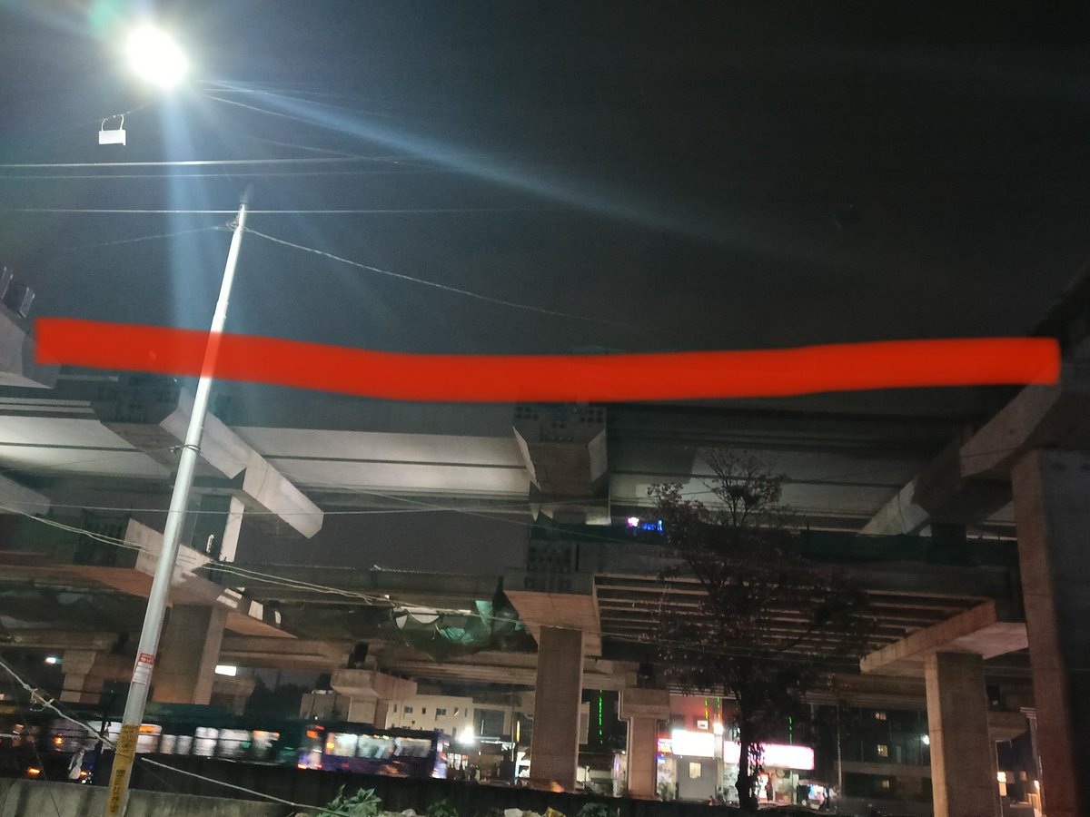 meavinash6262's tweet image. #Bengaluru HSR-Ragigudda double decker flyover update.
Looks like only one span is left to be launched , other than that all other segments  look completed.
Can expect Jan2026 opening 🪟.
#Nammametro
#Blueline