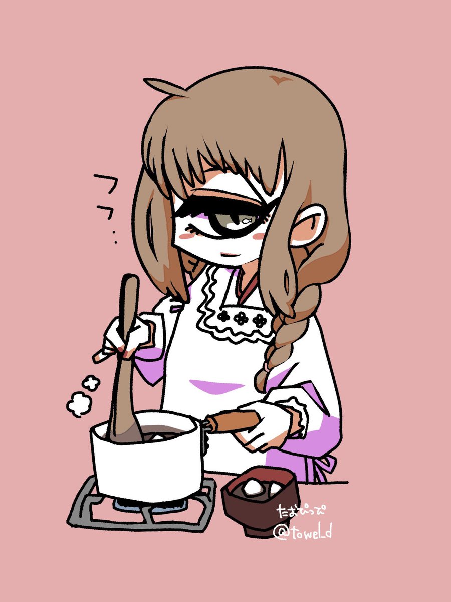 なんか可愛すぎるオカンが流れてきたのでファンアートを描きました！
#もなかちゃん