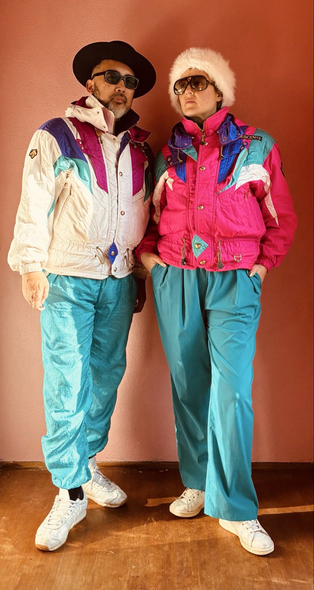 やっぱりこっちがいいかな？ #pairlook #descente #琵琶湖バレイ