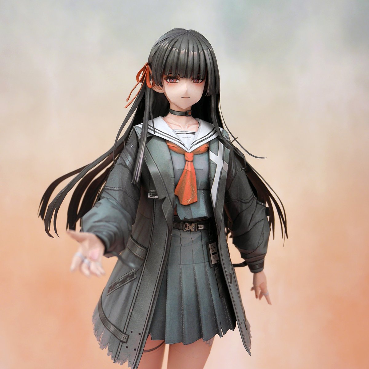 千咲 #纸模 #ペーパークラフト #papercraft