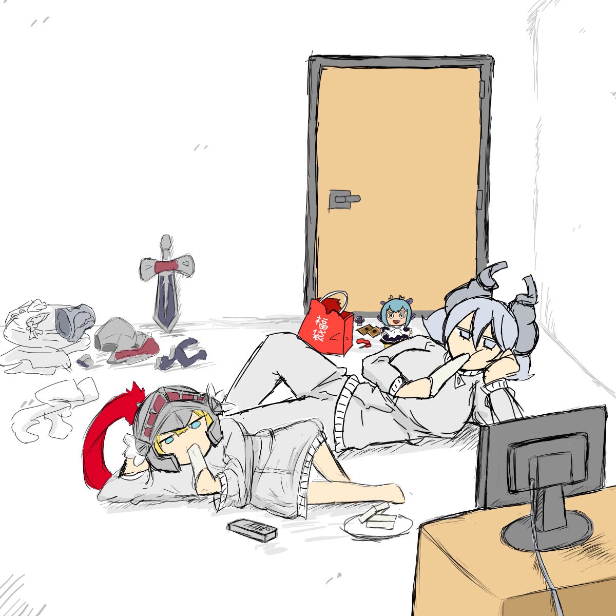 mrimoritkg's tweet image. 続・正月ラビュリンス