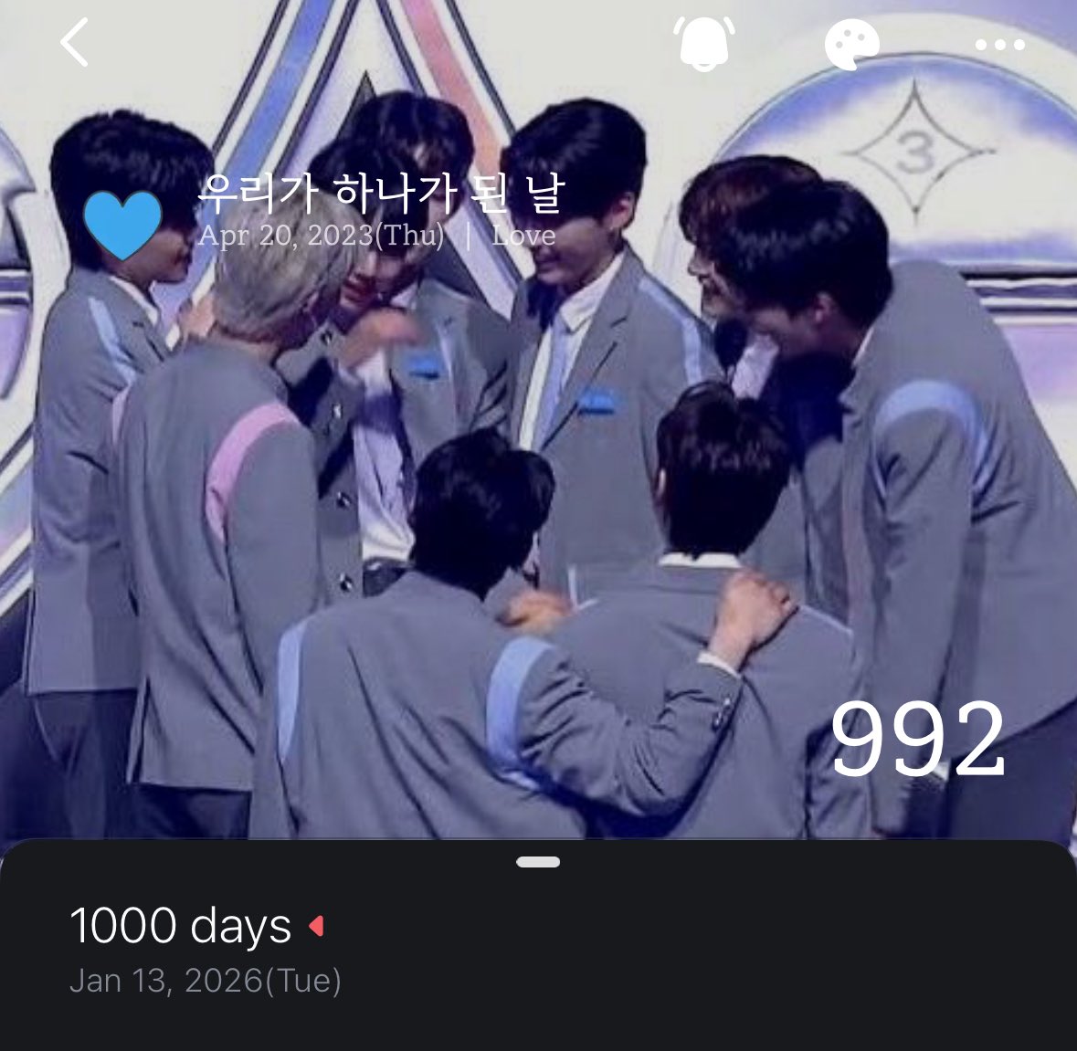 chibii_is_me's tweet image. btw Begin Again scheduled on 13 Jan is the 1000th day of ZB1’s formation date 🥹🩵