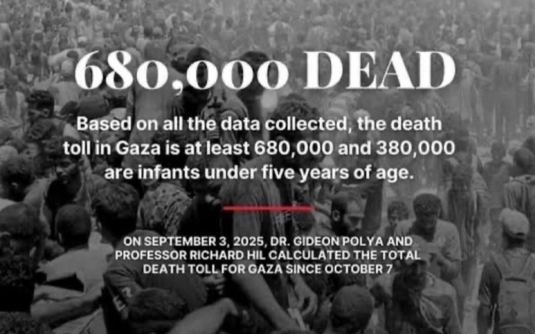 swilkinsonbc's tweet image. While the identified count of Palestinians killed by the israelis is over 71,386, data collected to include the missing &amp;amp; unidentified is 680,000