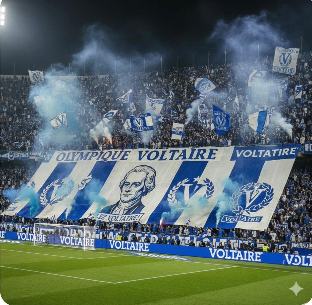 OlympiqueV26863's tweet photo. 💙🤍 Merci à vous, supporters de l’Olympique Voltaire 💙🤍
Votre passion, votre ferveur et cette ambiance incroyable font la force du club.
On avance ensemble, match après match, toujours plus forts.
🙏 Merci pour tout.
#OVFamily #MerciSupporters #AllezOV https://t.co/WcTeSr85OD