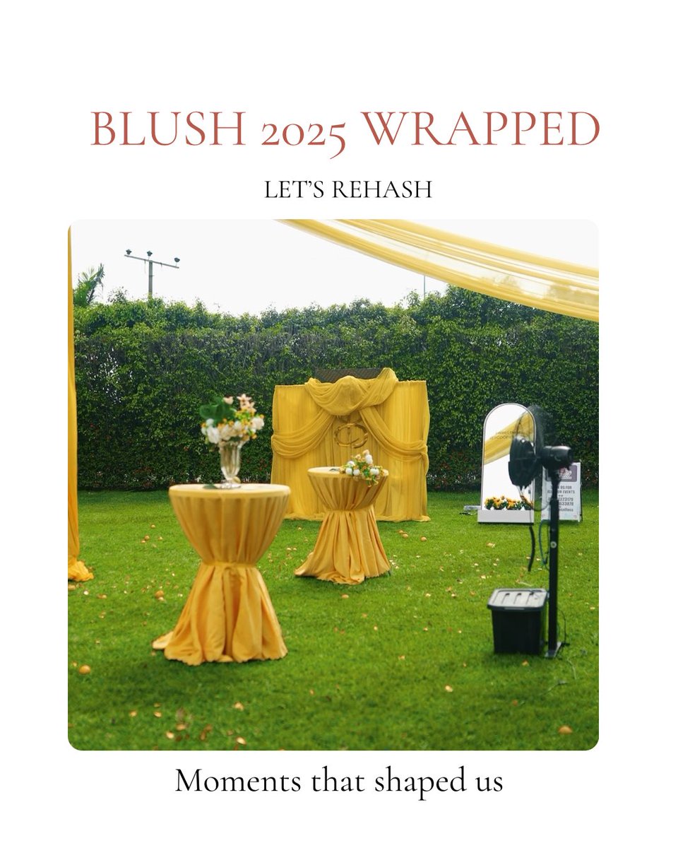 blush_by_lamims's tweet photo. blush_by_lamims Blush 2025 Wrapped lets refresh.
2025 will forever be remembered as the year Blush by Lamims stepped into a new era.
Thank you for believing in our vision and walking this journey with us. https://t.co/EIQRMTm2pR