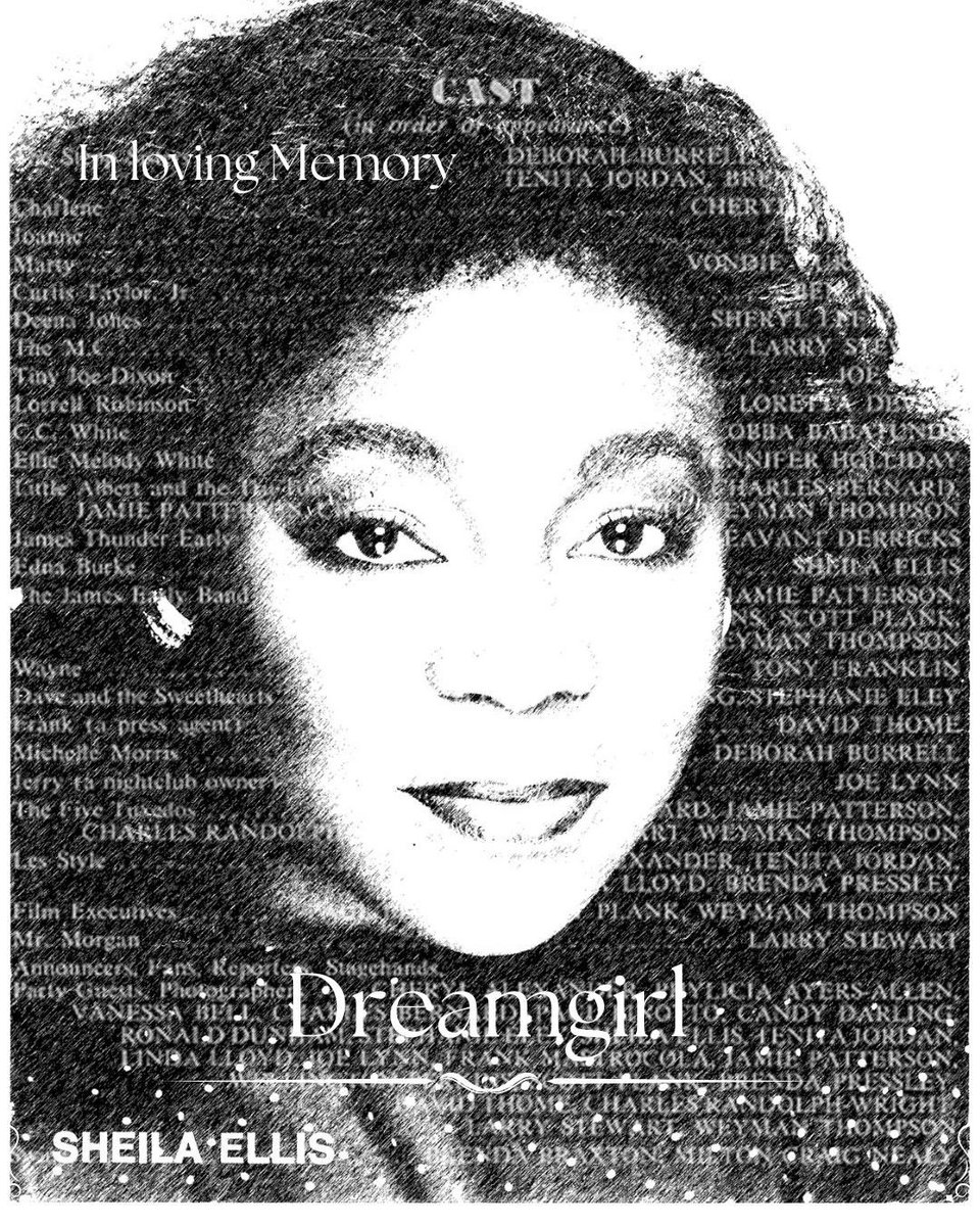 🪙🥷🏿 Rest in Power, Sheila Ellis. 
Your voice remains with us forever Aunty. 
🎤🕊️ 
📜 Official Broadway Credits via ibdb.com/broadway-cast-…
🎬
#EdnaBurke #BlackTheaterHistory #OriginalCast  #Heritage <a href="/nypl/">NY Public Library</a> <a href="/lodivadevine/">Loretta Devine</a> 🎭 #4PMGinc