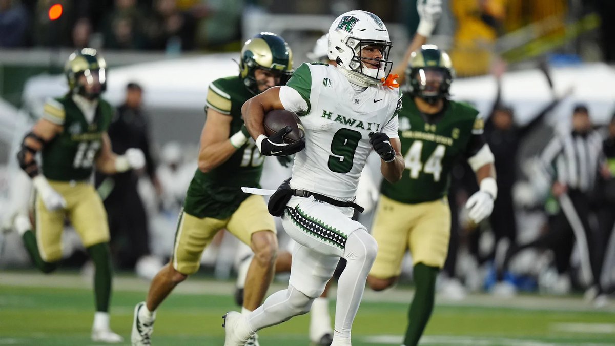 New: Lane Kiffin has landed his first commitment in the Transfer Portal after Hawaii wide receiver Jackson Harris revealed his decision on Sunday morning.

The 6'3, 205-pounder is coming off of a breakout campaign in 2025 with Kiffin locking him in.

More: si.com/college/lsu/re…