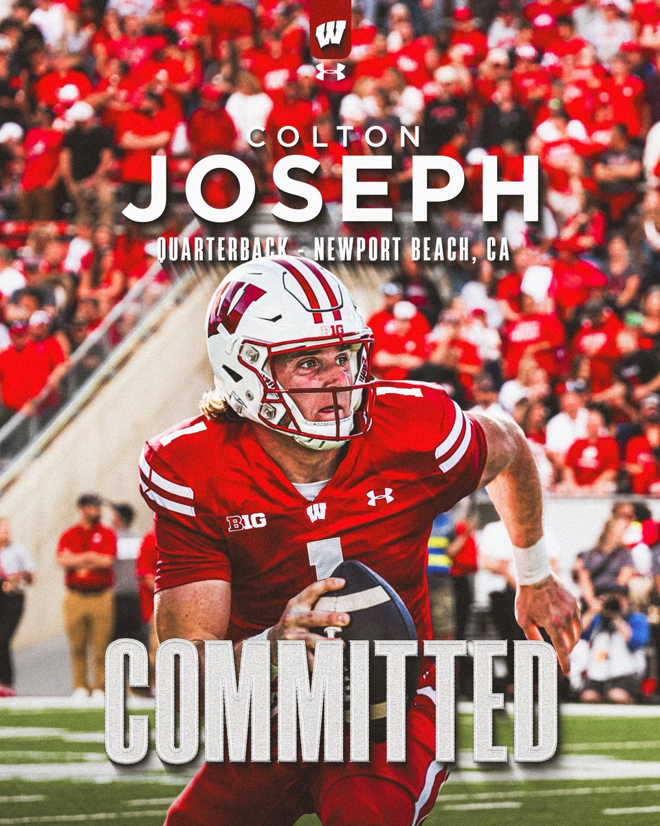 _ColtonJoseph1's tweet image. On, Wisconsin🦡