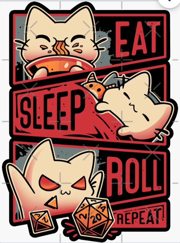 GaryD20Games's tweet image. The good life. 🎲📚😺