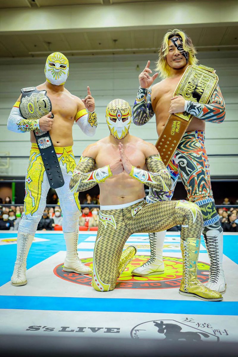 Hoy despedimos a una leyenda del ring.
Hiroshi Tanahashi deja una huella imborrable en la historia de la Lucha Libre y en la del CMLL, donde en 2013 se consagró como Campeón Universal, demostrando su grandeza, respeto y amor por este deporte.

#njwk20 #hiroshitanahashi