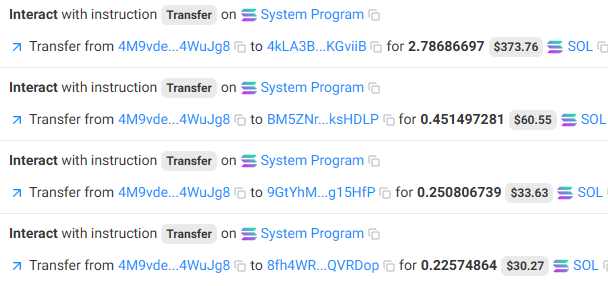 gmare,

The vault just opened after a win from Pump Guy! 4 wallets deposited $HORSE onto Pump Guy that race and got a 442x return!

Wallet 4kLA3BXwBNkGuNYdXD5te7gTr6L1fsbk2SvrbHKGviiB deposited 12,000 HORSE ($0.85) to win $376 in SOL! FREE MONEY TO THOSE THAT PAY ATTENTION.
