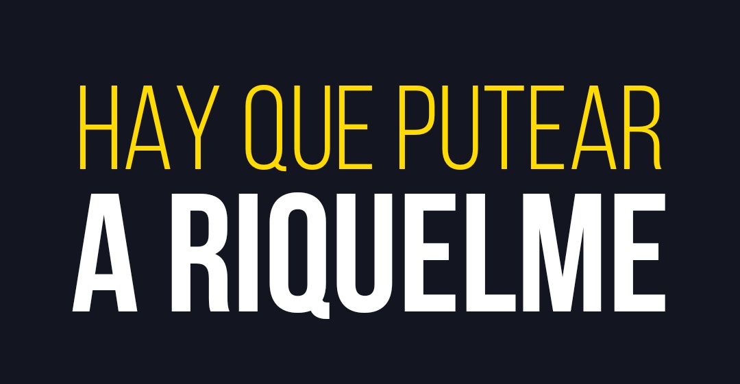 Siempre es un buen momento para putear al mayor soberbio e inútil que puede dirigir a una institución de fútbol