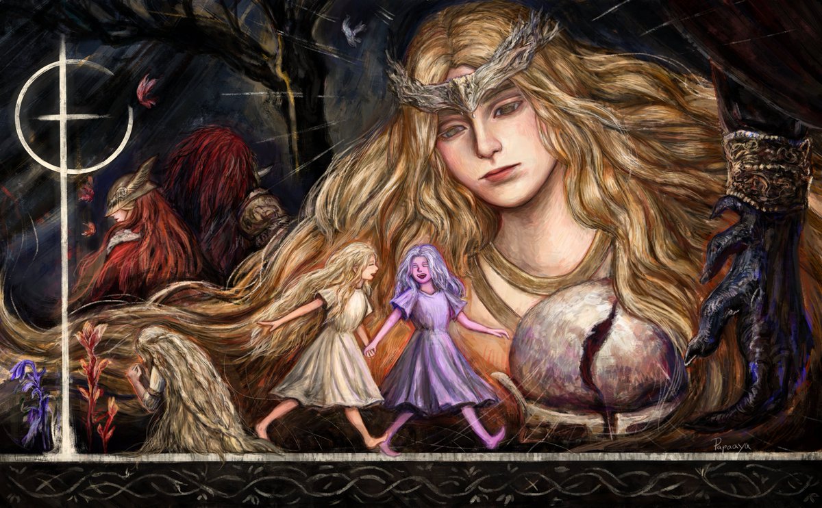 airapapaaya's tweet image. Miquella's journey
#ELDENRING