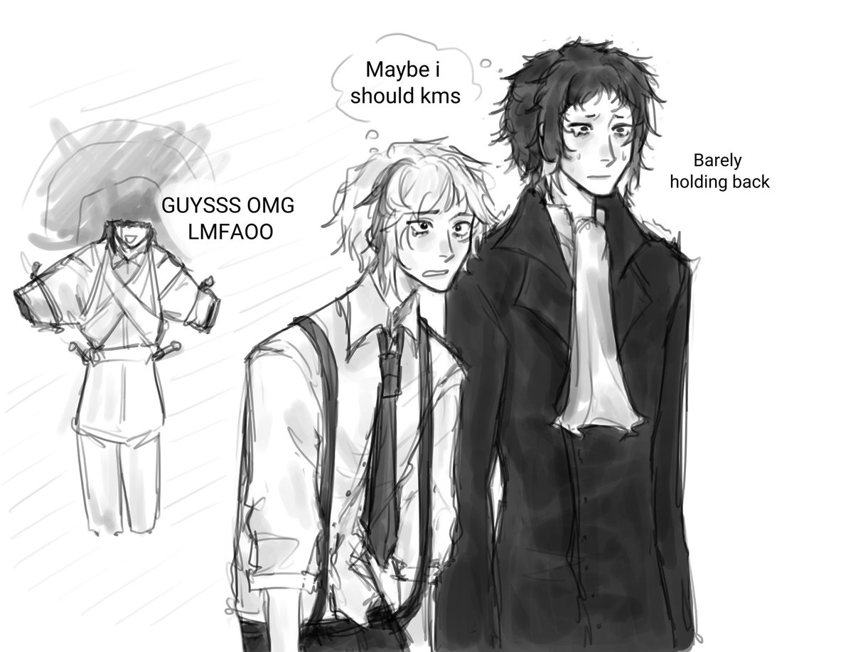 omerseyfofan's tweet image. Poor guys watching some random npc ruin everything i would've just ended it #bsd