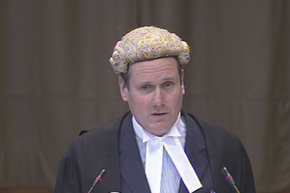 Here is Keir Starmer in2014representing Croatia against Serbia for genocide at The Hague
This is a man now too cowardly to condemn violations of international law in Gaza,Lebanon,Iran,Qatar,Yemen,and now Venezuela
The most pathetic Prime Minister in British History

#KeirStarmer