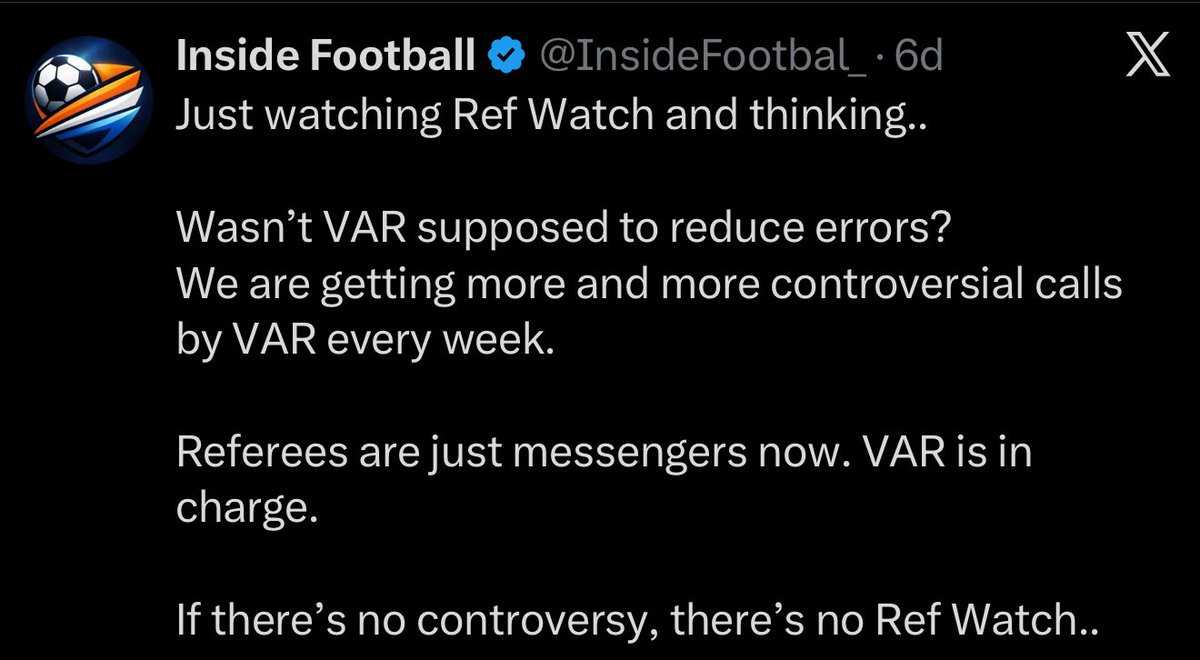 Inside Football tweet media