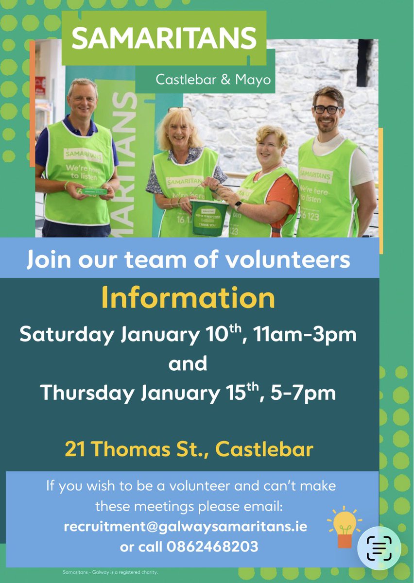 Castlebar Samaritans tweet media