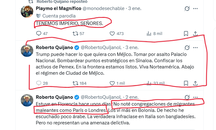 MONCAYOJUAN's tweet image. Por cierto, el nuevo héroe de la fachiza por haber grabado a Noroña en Roma es este pedazo de mierda que publica estas verdaderas obras de arte a la cagada; es vende patrias, es racista y xenófobo y además ni mexicano es el muy HDSPM...chequen 👇👇🤡🤡
