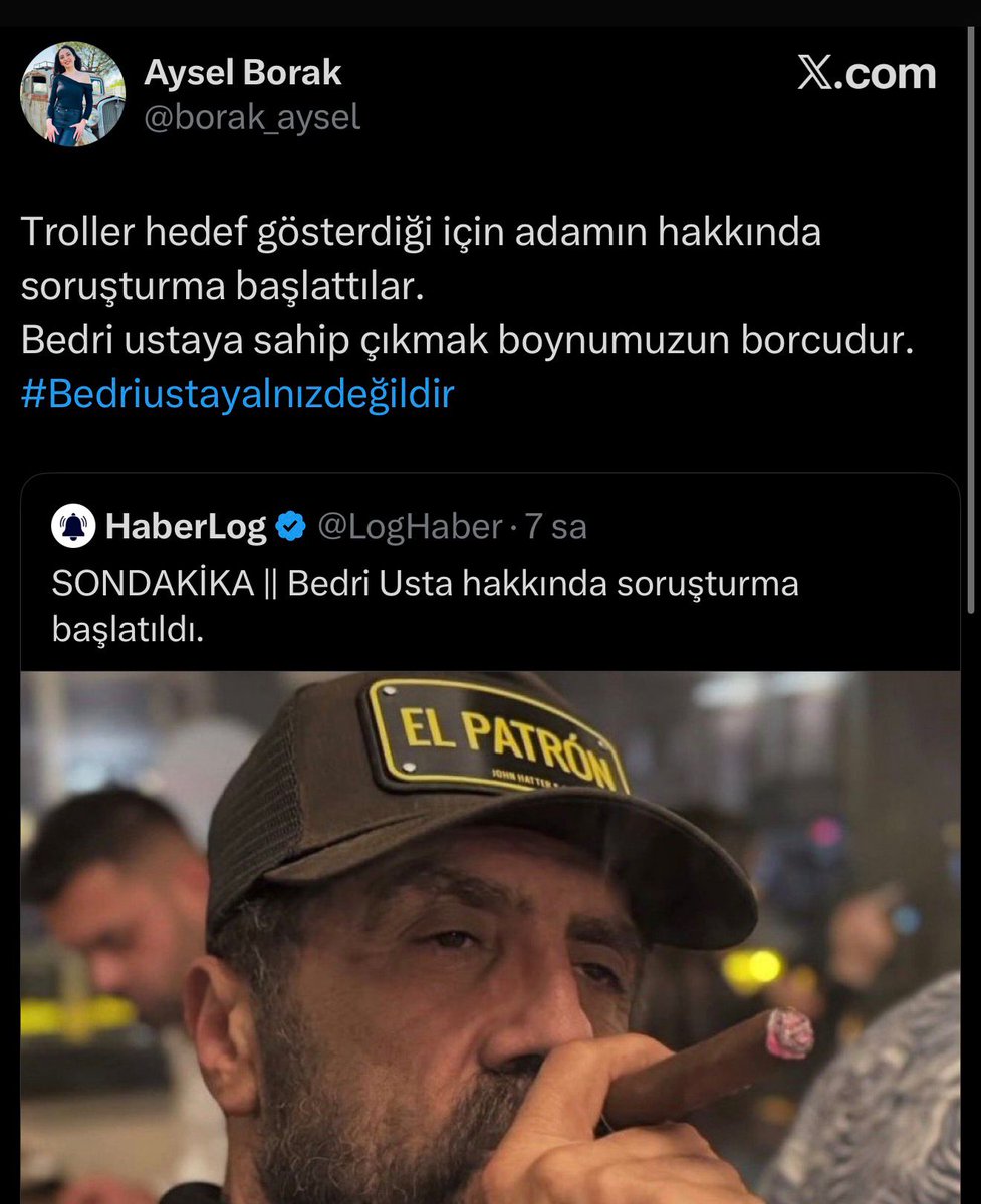 ajans_muhbir's tweet photo. PKK’lı hesaplar, Bedri Usta’ya destek kampanyası başlattı. https://t.co/mGeVHuZH5k