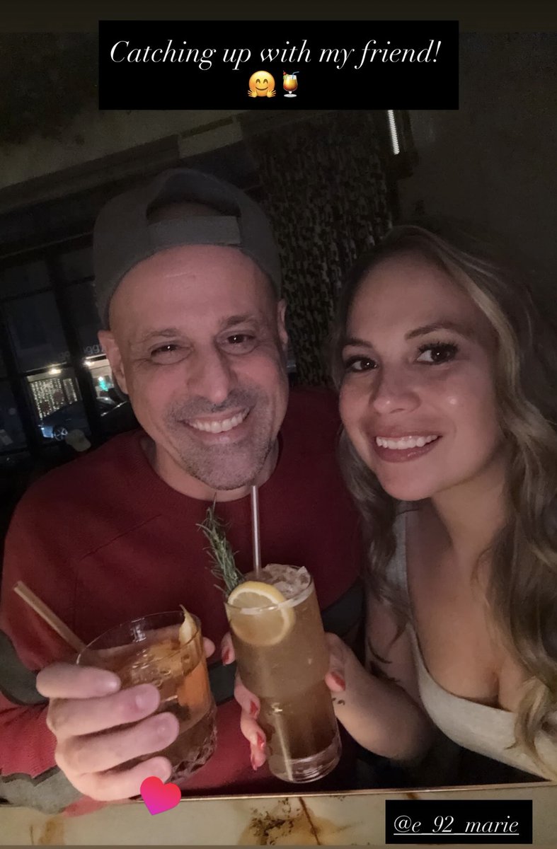 Catching up with my friend! 🤗🍹