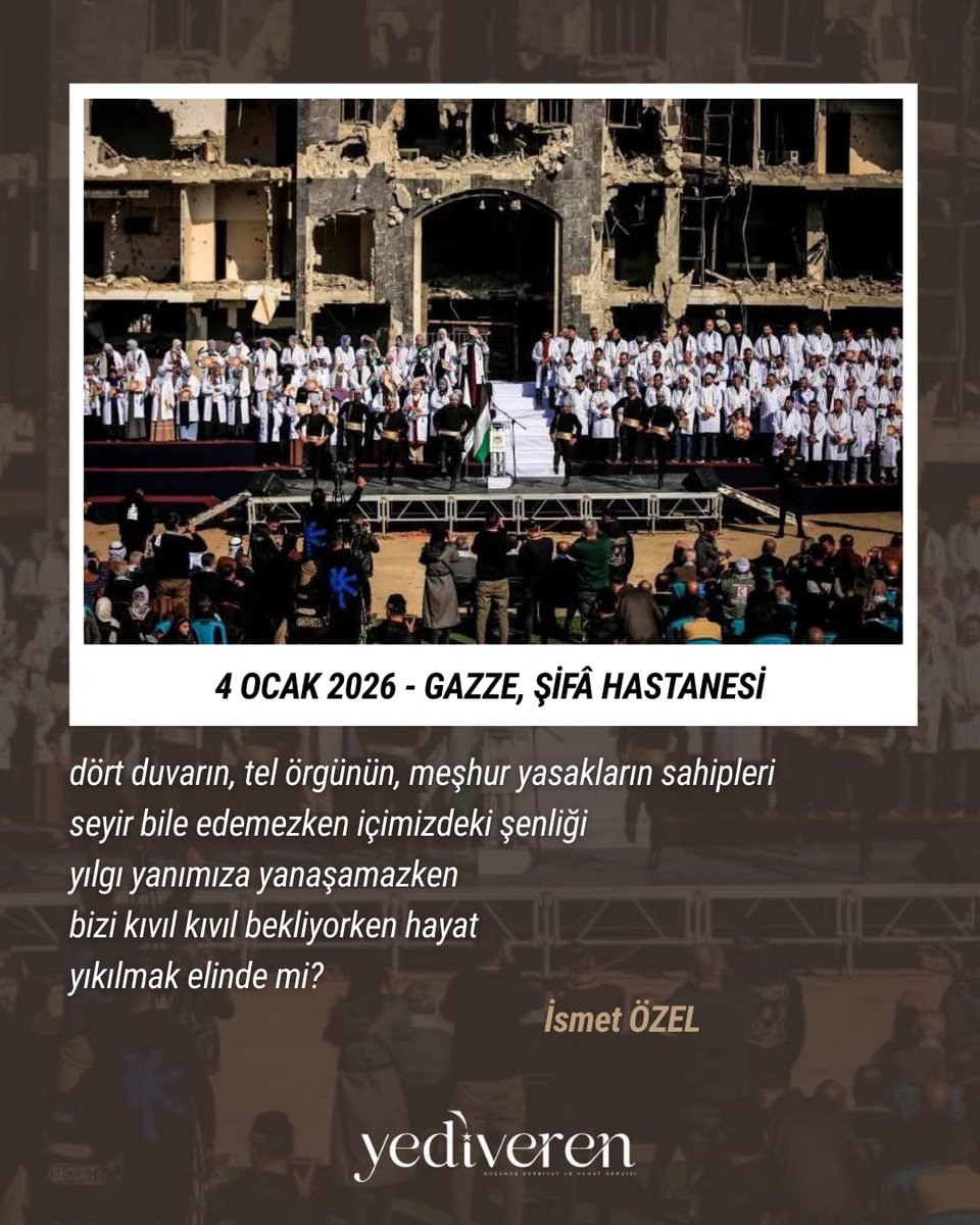 Gazze'de 250 Tıp Öğrencisi defalarca bombalanan Şifa Hastanesi'nin enkazı önünde mezun oldular... 

Rabb'im daima gâlip gelenlerden eylesin. Amin.