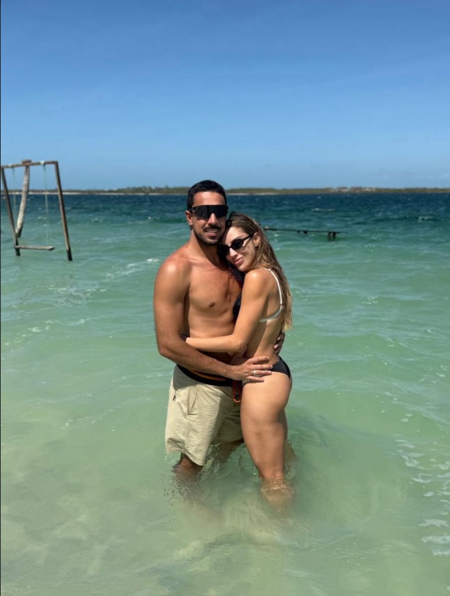 vaidesmaiar's tweet image. Do BBB pra viva! Renata, campeã do BBB 25, e Maike curtindo Jericoacoara.