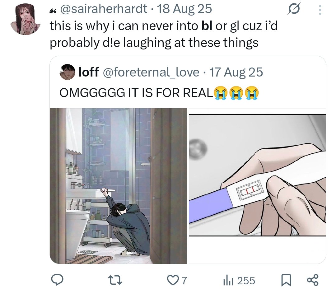 AGENTAEKJOO's tweet image. "but i don't read bl" ok homophobic fetishizer @sairaphile @sairaherhardt