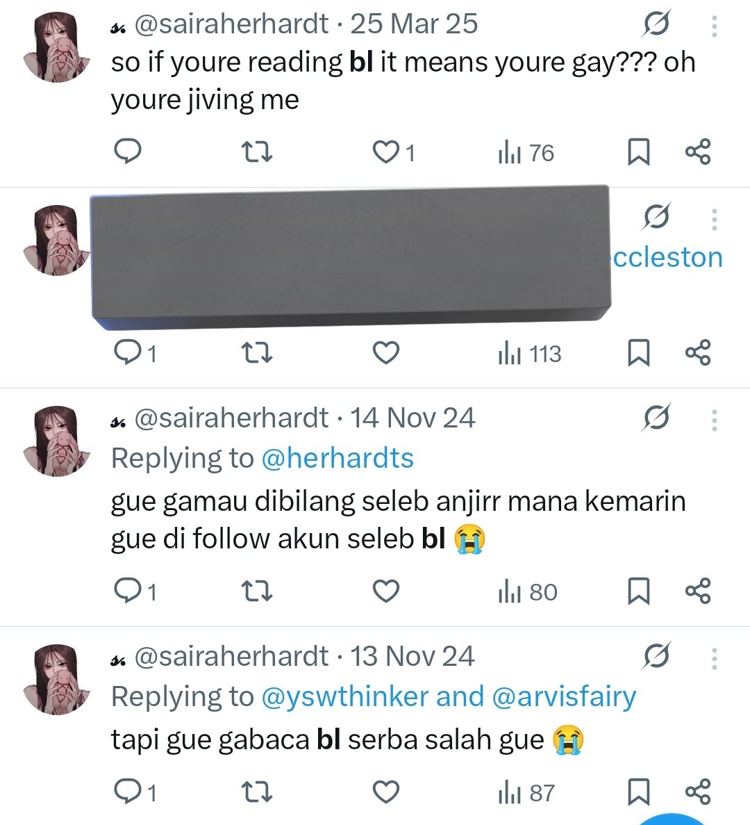 AGENTAEKJOO's tweet image. "but i don't read bl" ok homophobic fetishizer @sairaphile @sairaherhardt