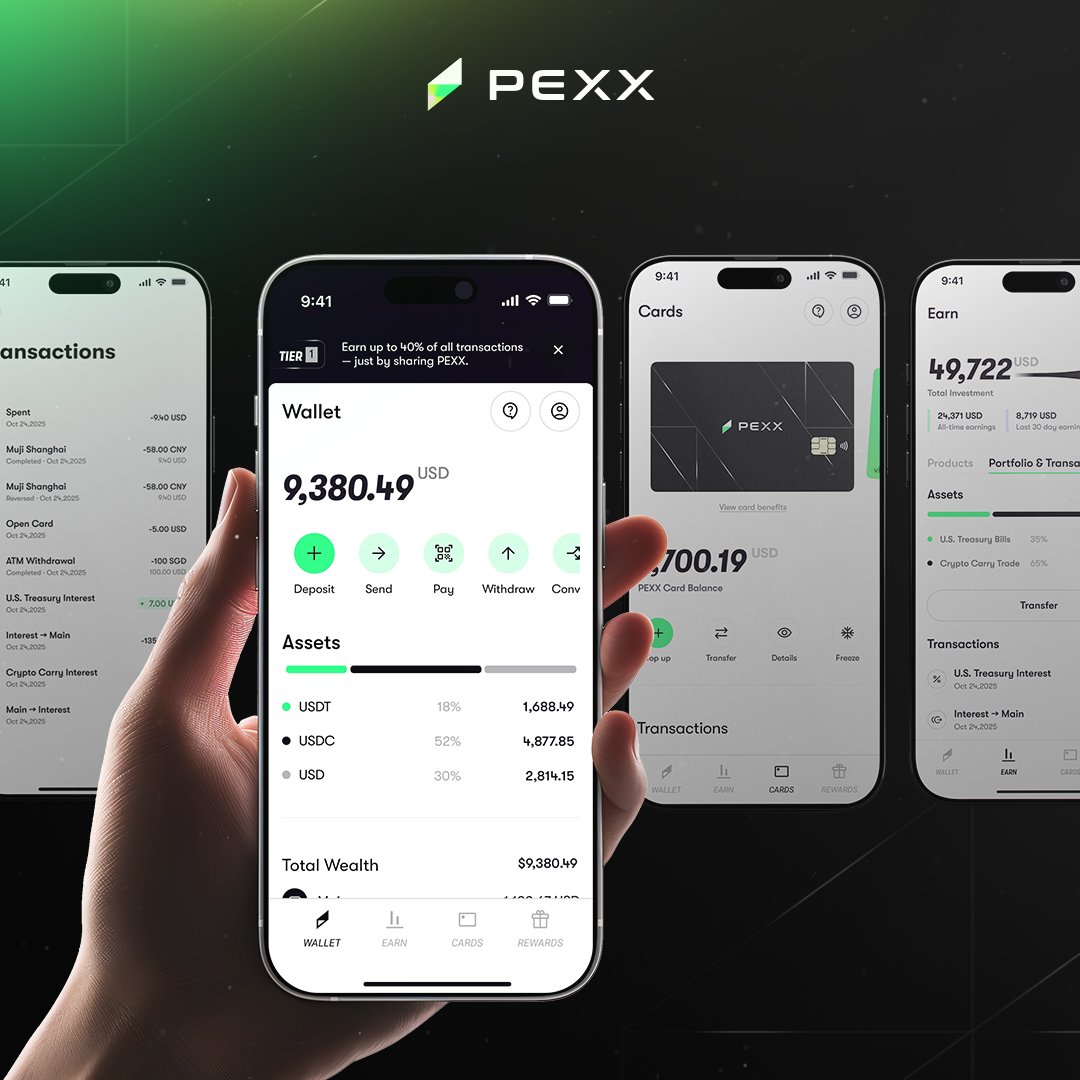 50,000+ crypto natives already moved their money to PEXX. Why? Because  waiting 48 hours for a bank transfer is insane when you can do it in 2  minutes. Send USD to 50+