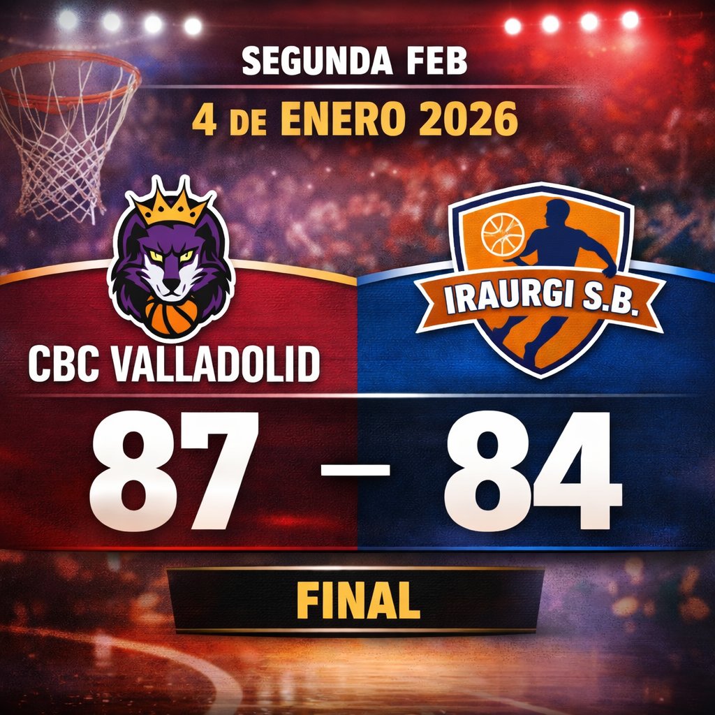 Victoriaaaaaa!! Está se queda en casa , señores !!! ...Se ha ganado por creer , por raza , por genio , por ganas , por intensidad ...por hue....!!! Haney y Ordóñez máximos anotadores , pero hoy todos se dejaron el alma hasta el final ..aupa Pucela , siempre !!!💪💜🐿️