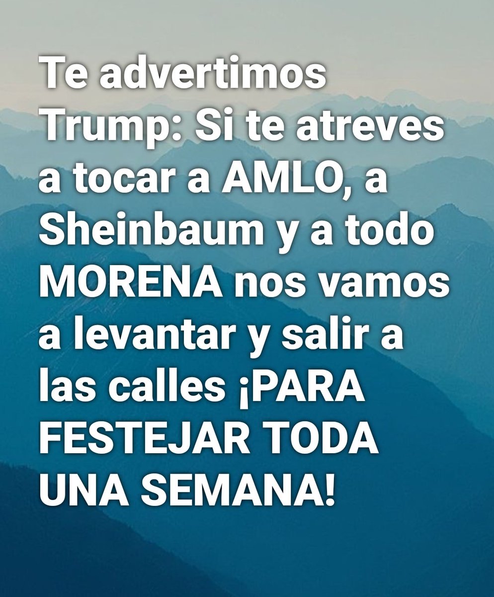 Advertido estás Trun!