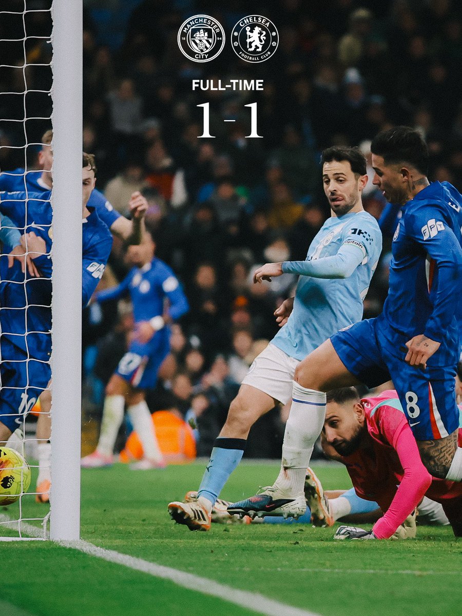 Enzo Fernandez robs a point at the last for <a href="/ChelseaFC/">Chelsea FC</a>
<a href="/ManCity/">Manchester City</a> 1:1 <a href="/ChelseaFC/">Chelsea FC</a> 
#MCICHE #Banyakigezifmsports
