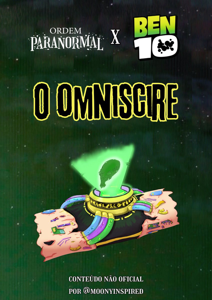 Quem que não gosta de Sinais do Outro Lado? 
Quem que não gosta de BEN10?

Já pensou poder juntar essas duas coisas, e experiênciar o Omnitrix em Ordem? Isso você já deve ter visto...

Mas e se o Omnitrix tivesse sido criado DENTRO de Ordem?

Segue o Alien até o OMNISCIRE 🛸