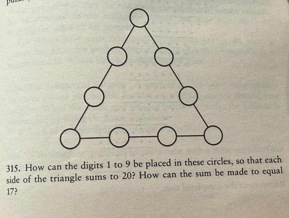 From "The Penguin Book of Curious and Interesting Puzzles" by David G. Wells...