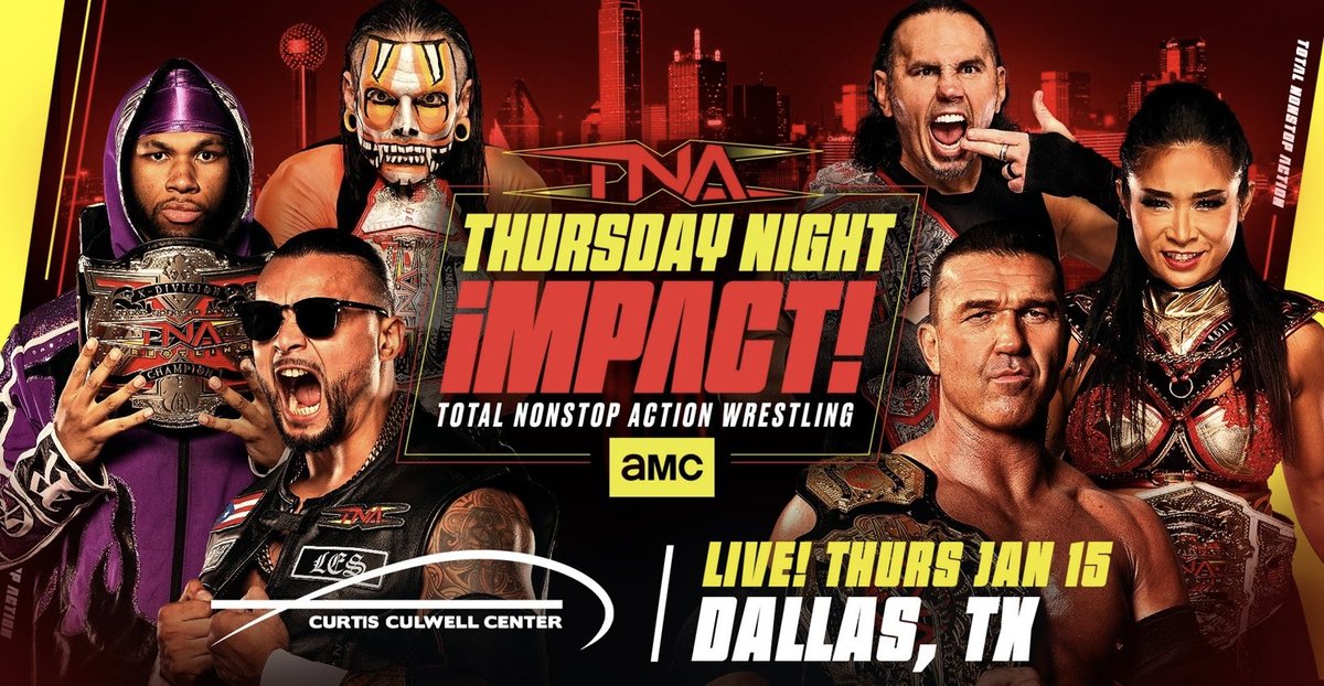 TomHannifan's tweet image. Our story continues! A new era for @ThisIsTNA begins January 15th live on @AMC_TV in #Dallas

🎟️tnawrestling.com/events🎟️