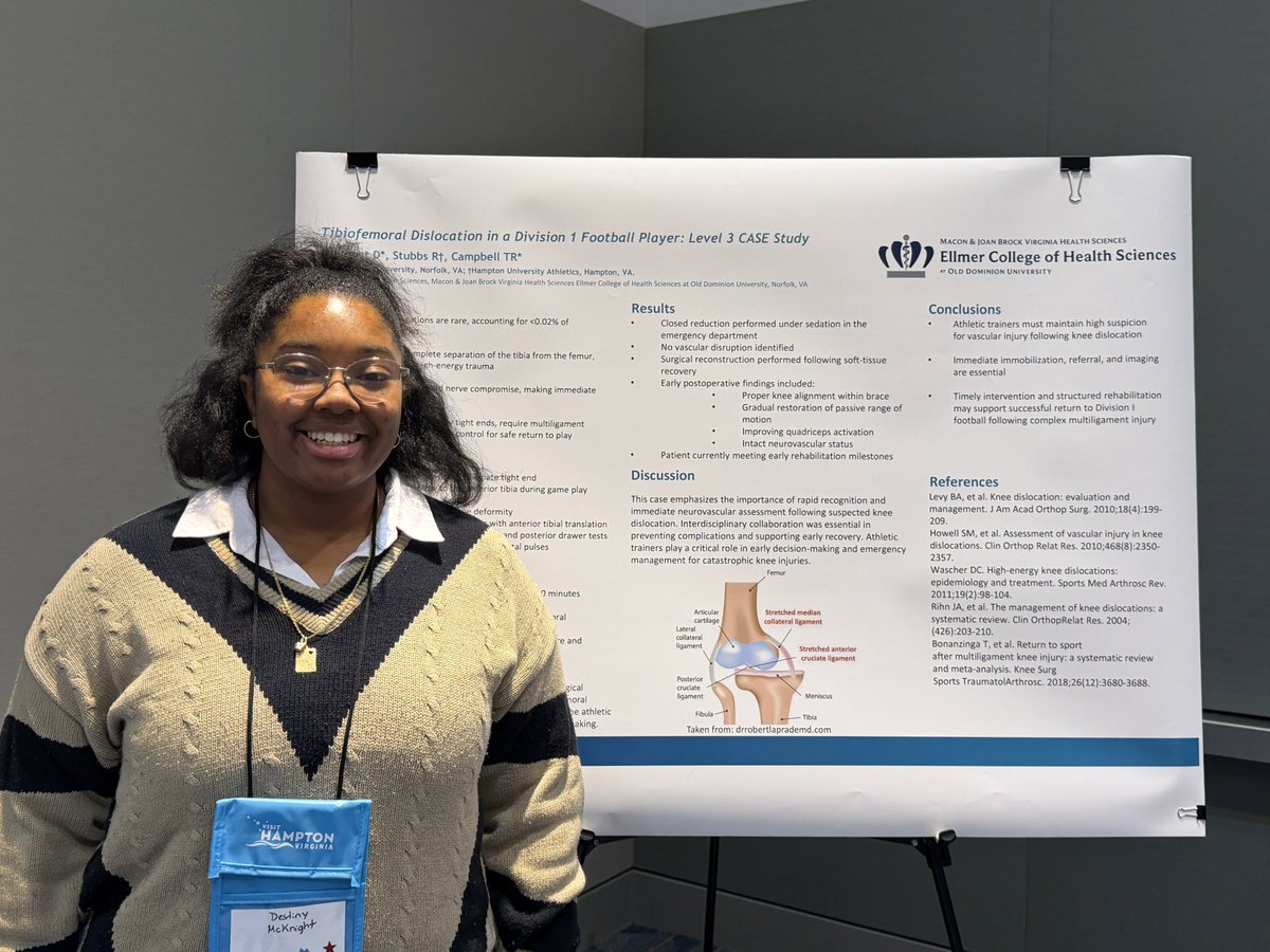 ODU Master of Science of Athletic Training tweet media