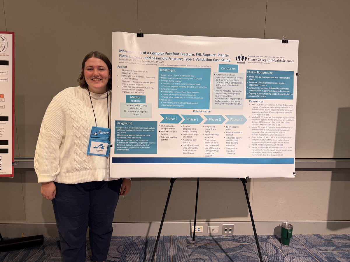 ODU Master of Science of Athletic Training tweet media