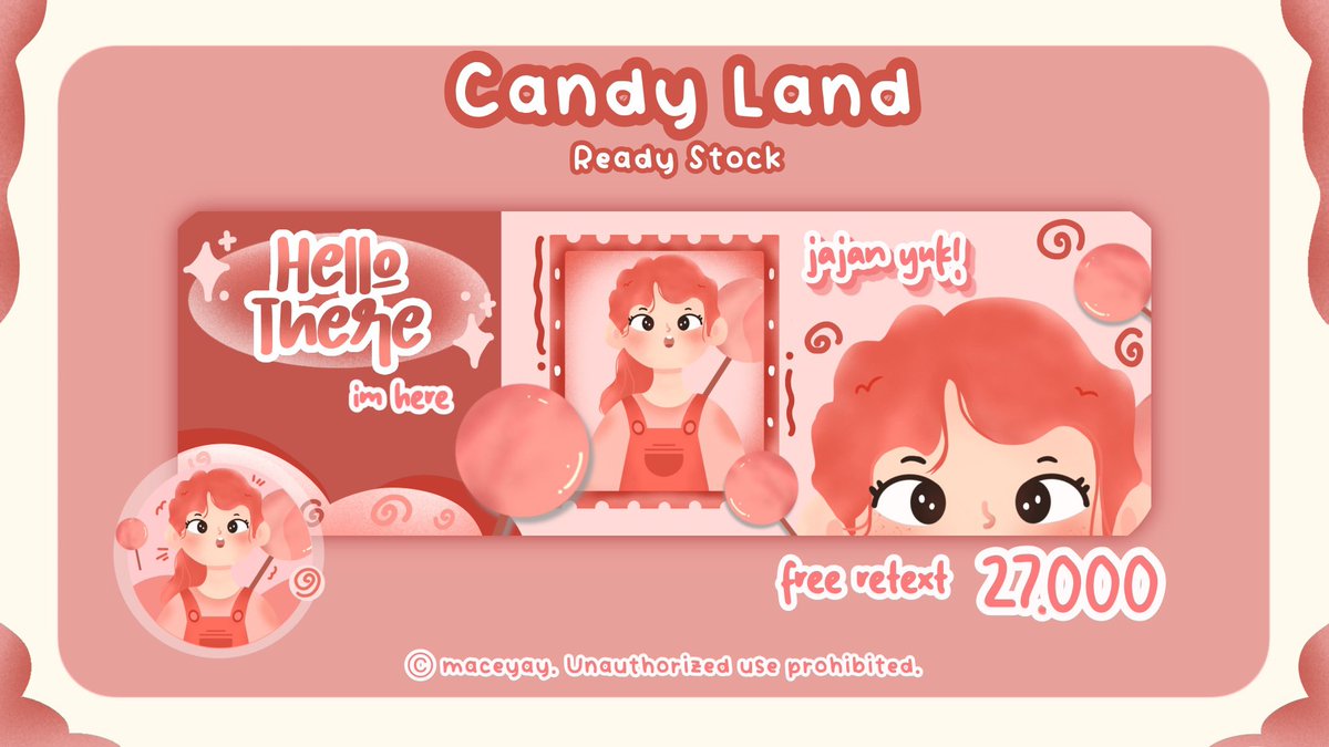 maceyay's tweet image. GUYSSSS habiskan yukk catalogue dibawah masih avail smua loh!! 🛵 yuk yuk just 27k/each yaa 

jemput layout chibi imut! #zonauang #zonaba #zonajajan️️