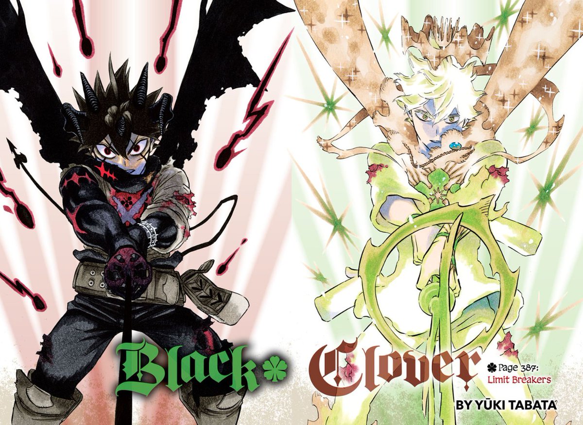 ブラッククローバー Black Clover Kapitel 387 COLOR PAGE/SPREAD!!! #BlackClover387