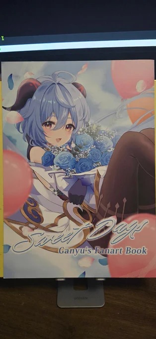 甘猫さん() の甘雨×ヴァレサ本と甘雨ちゃん本、拝読しました!! とにかく自分のストライクゾーンをぶち抜いているコンセプトで、冬コミが始まる前から滅茶苦茶楽しみにしていた1冊でした 甘雨ちゃんもヴァレサちゃんも、天才的に可愛く描かれていて、全部好き…ってなりました